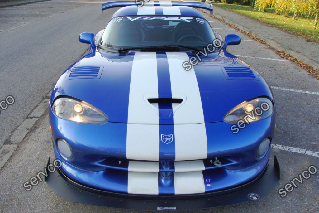 Prelungire splitter bara fata Dodge Viper GTS SR II 1996-2002 v1 - Maxton Design