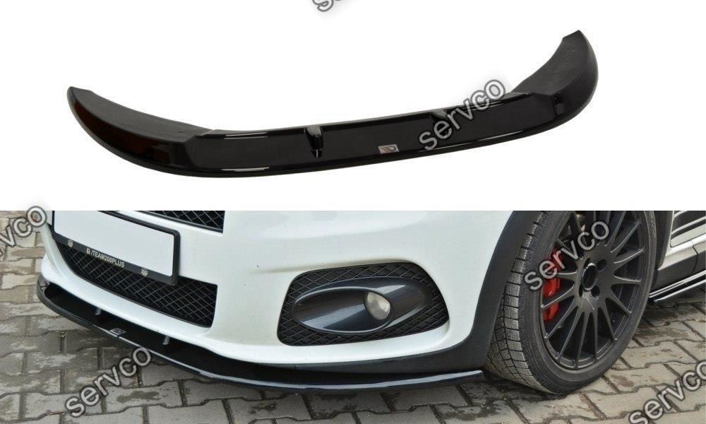 Prelungire splitter bara fata Fiat Grande Punto Abarth 2007-2010 v4 - Maxton Design