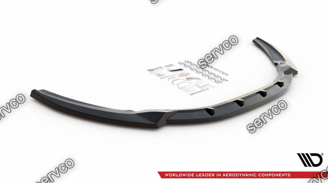 Prelungire splitter bara fata Ford C-Max Mk2 2010-2014 v1 - Maxton Design