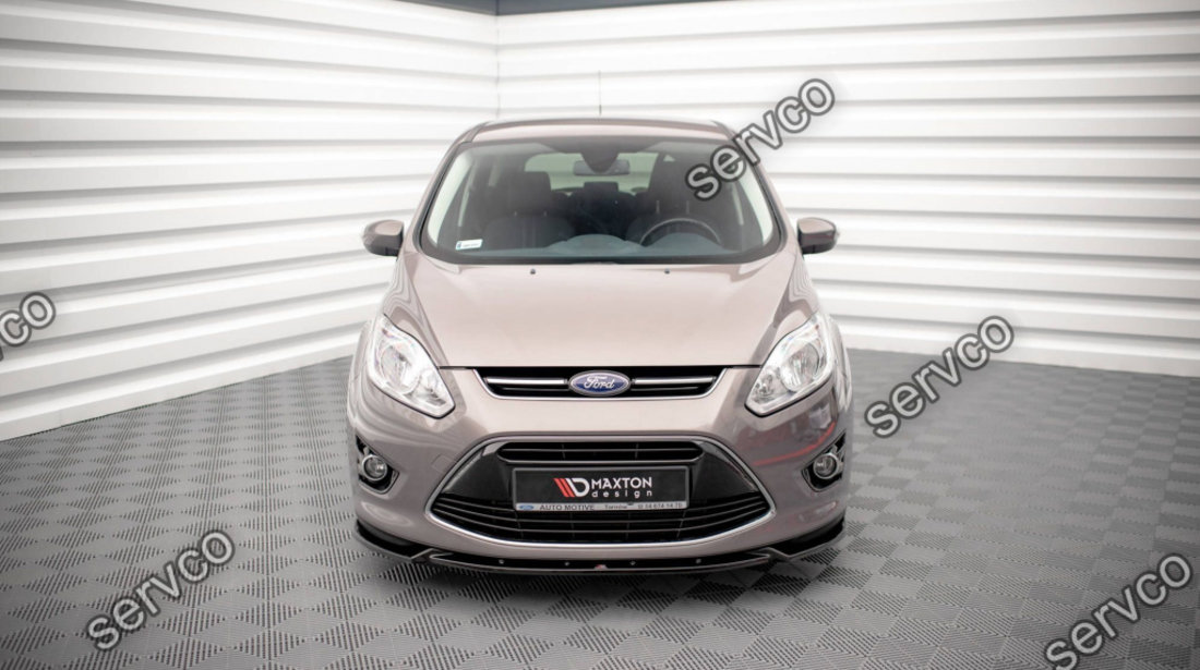 Prelungire splitter bara fata Ford C-Max Mk2 2010-2014 v1 - Maxton Design