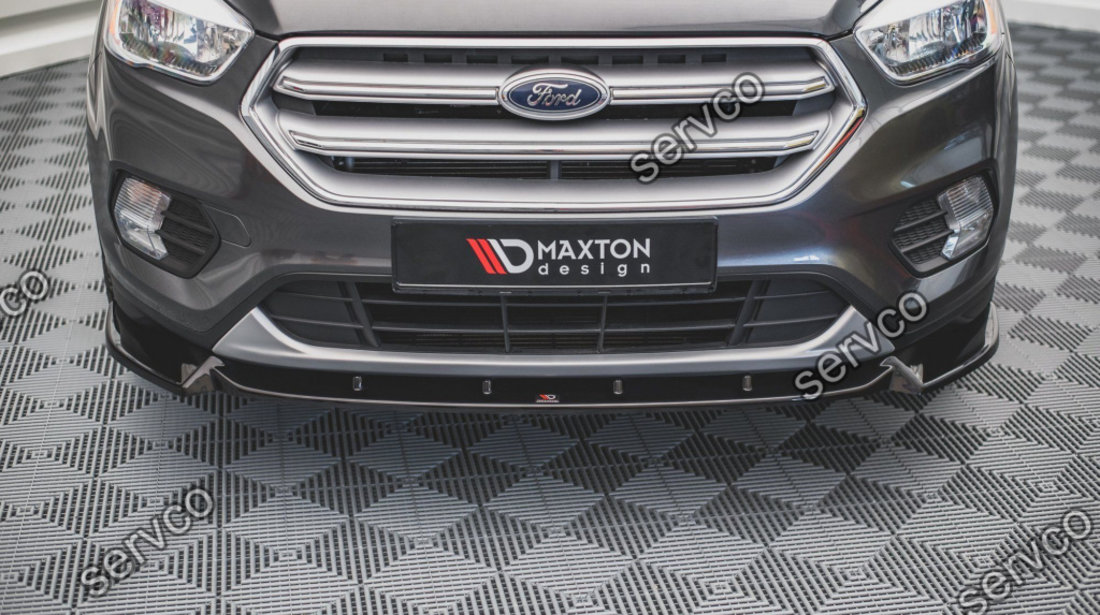 Prelungire splitter bara fata Ford Escape Mk3 2012-2019 v1 - Maxton Design