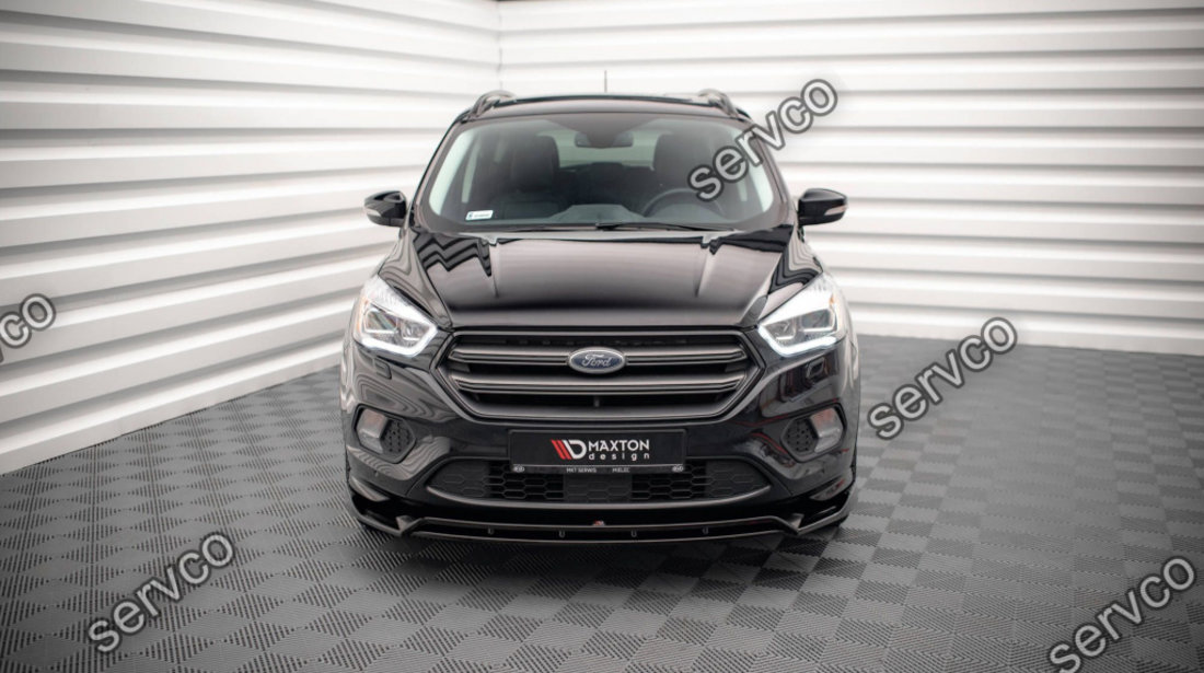 Prelungire splitter bara fata Ford Escape ST-Line Mk3 2012-2019 v2 - Maxton Design