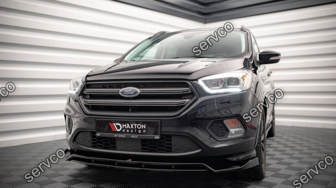 Prelungire splitter bara fata Ford Escape ST-Line Mk3 2012-2019 v2 - Maxton Design