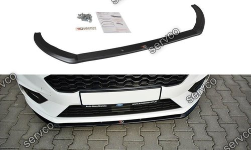 Prelungire splitter bara fata Ford Fiesta Mk 8 ST-Line 2018- v5 - Maxton Design