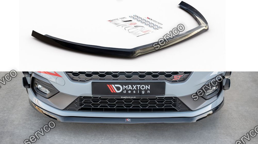 Prelungire splitter bara fata Ford Fiesta Mk 8 ST 2018- v21 - Maxton Design