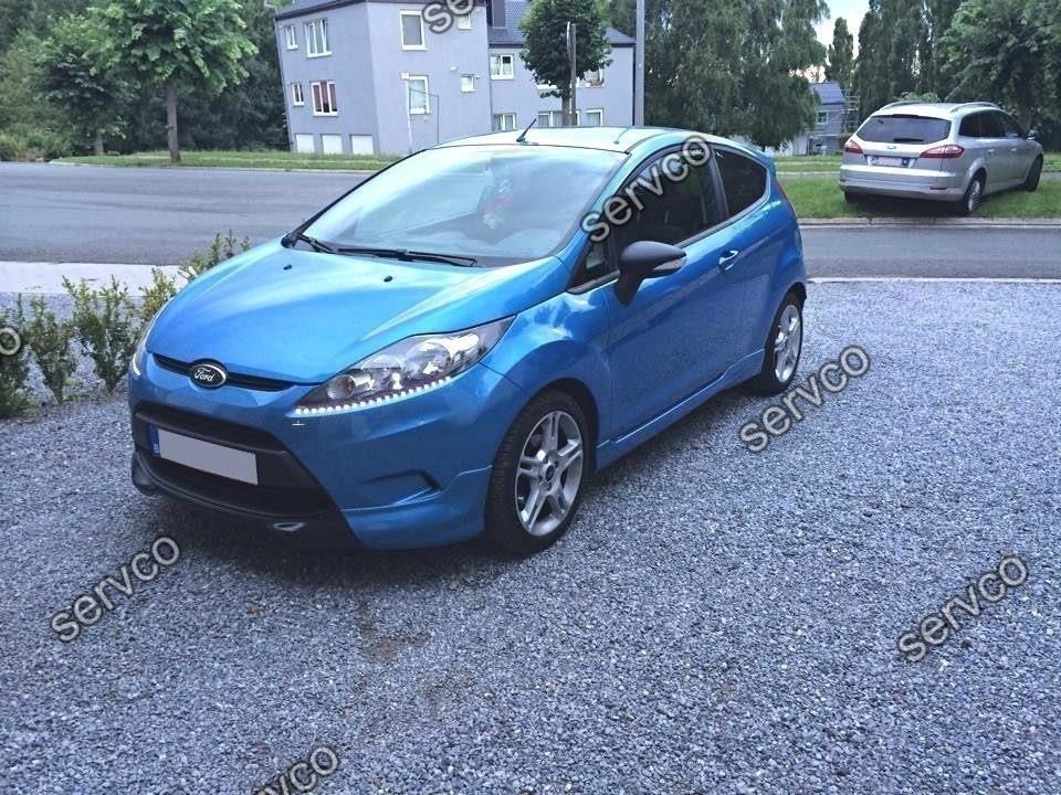 Prelungire splitter bara fata Ford Fiesta Mk7 2008-2013 v16 - Maxton Design