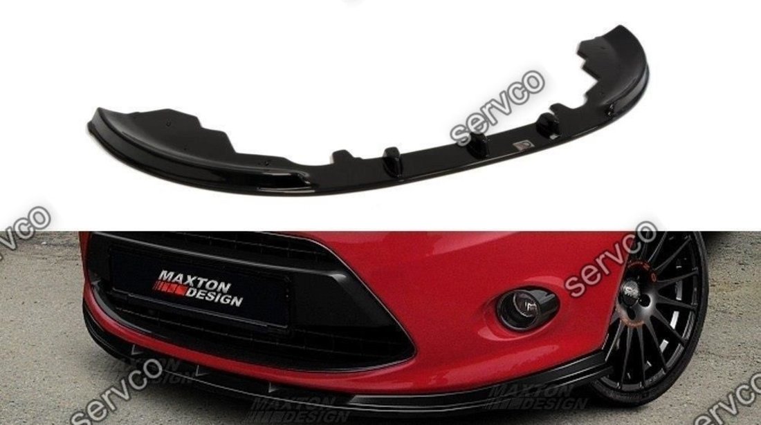 Prelungire splitter bara fata Ford Fiesta Mk7 2008-2013 v1 - Maxton Design