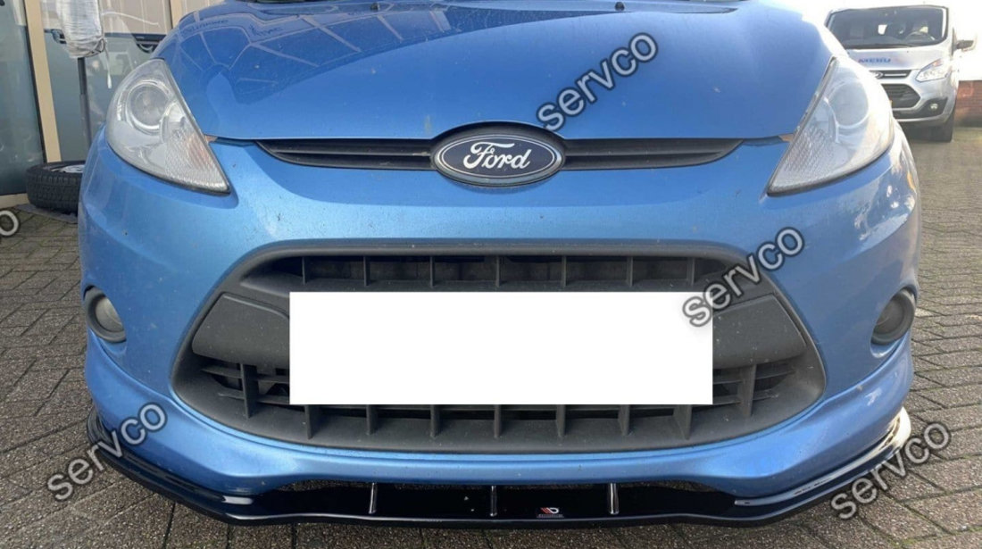 Prelungire splitter bara fata Ford Fiesta Mk7 2008-2013 v1 - Maxton Design