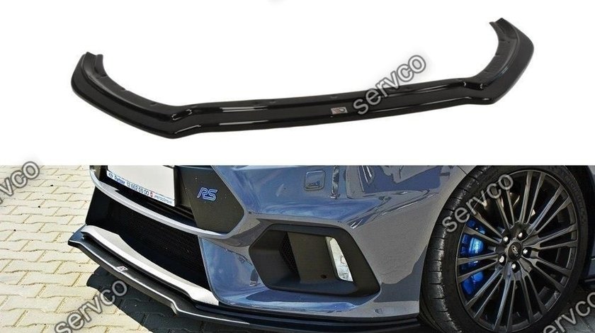 Prelungire splitter bara fata Ford Focus 3 RS 2015-2018 v21 - Maxton Design