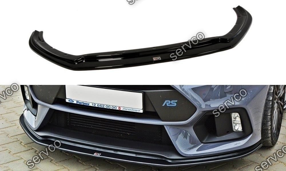 Prelungire splitter bara fata Ford Focus 3 RS 2015-2018 v20 - Maxton Design