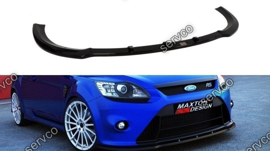 Prelungire splitter bara fata Ford Focus Mk2 RS 2008-2011 v26 - Maxton Design