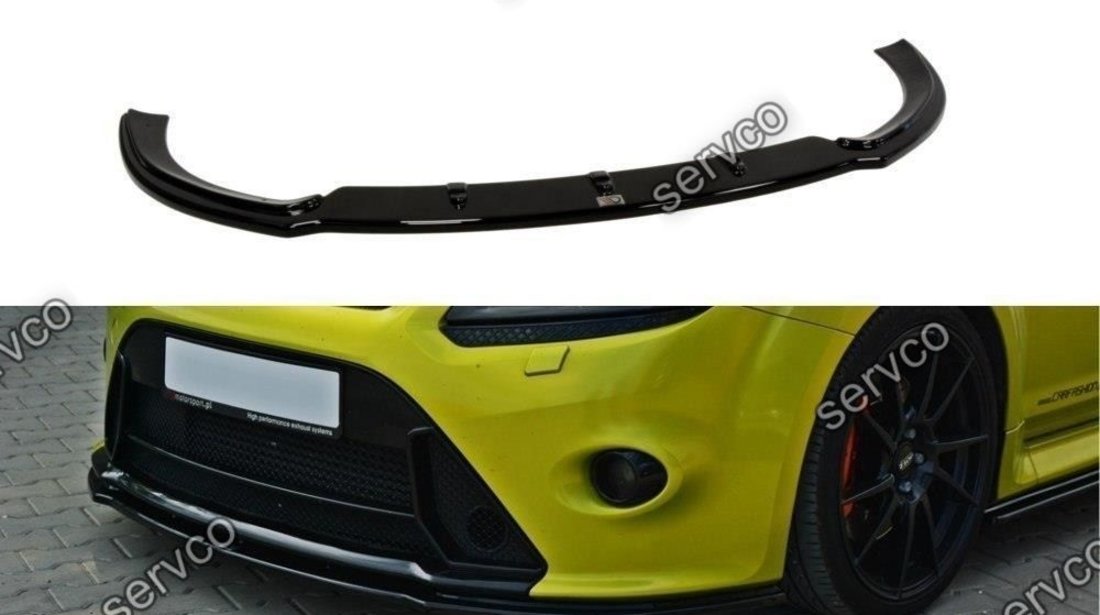 Prelungire splitter bara fata Ford Focus Mk2 RS 2008-2011 v27 - Maxton Design