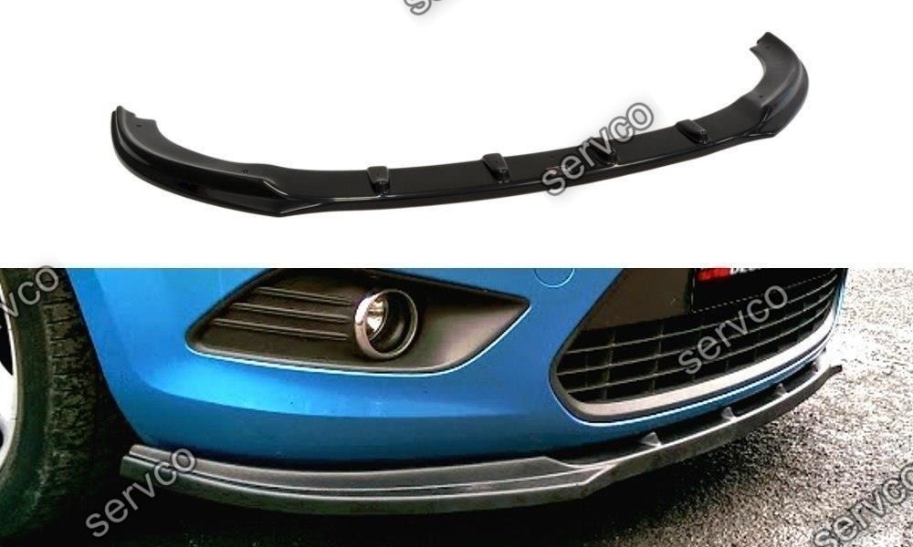Prelungire splitter bara fata Ford Focus Mk2 Facelift 2007-2011 v23 - Maxton Design