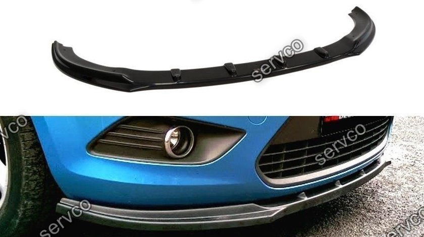 Prelungire splitter bara fata Ford Focus Mk2 Facelift 2007-2011 v23 - Maxton Design