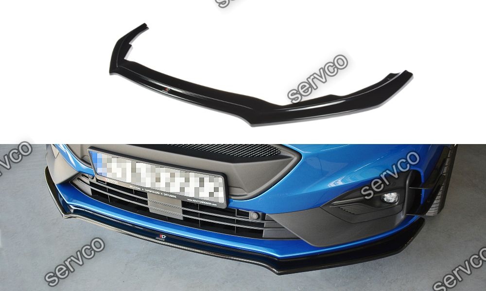 Prelungire splitter bara fata Ford Focus Mk4 ST-Line 2018- v33 - Maxton Design