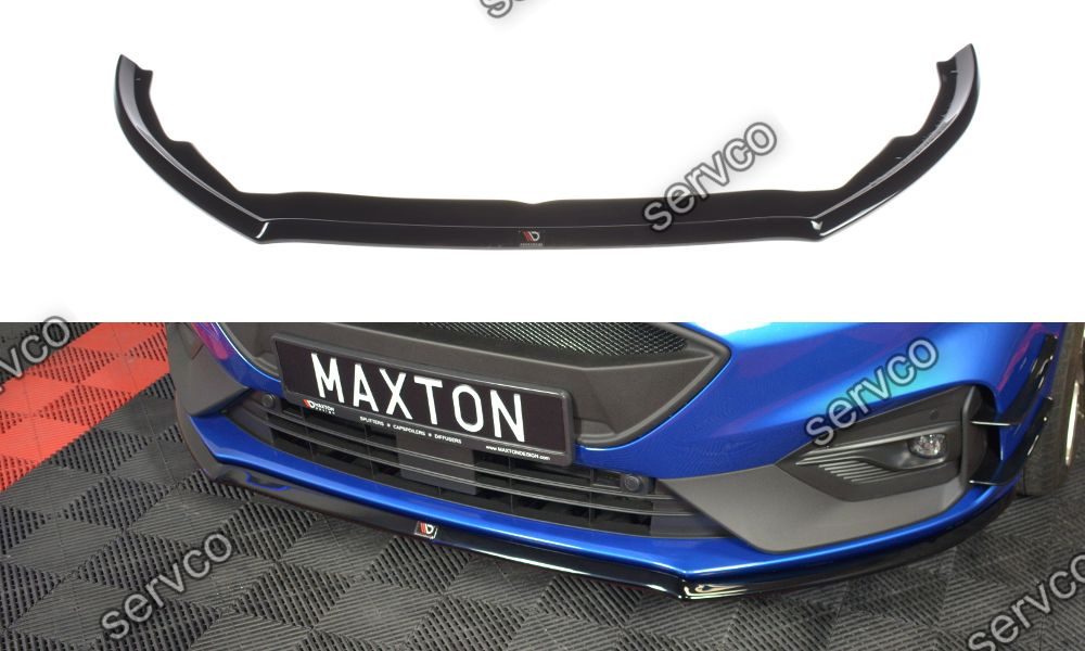 Prelungire splitter bara fata Ford Focus Mk4 St-Line 2018- v35 - Maxton Design