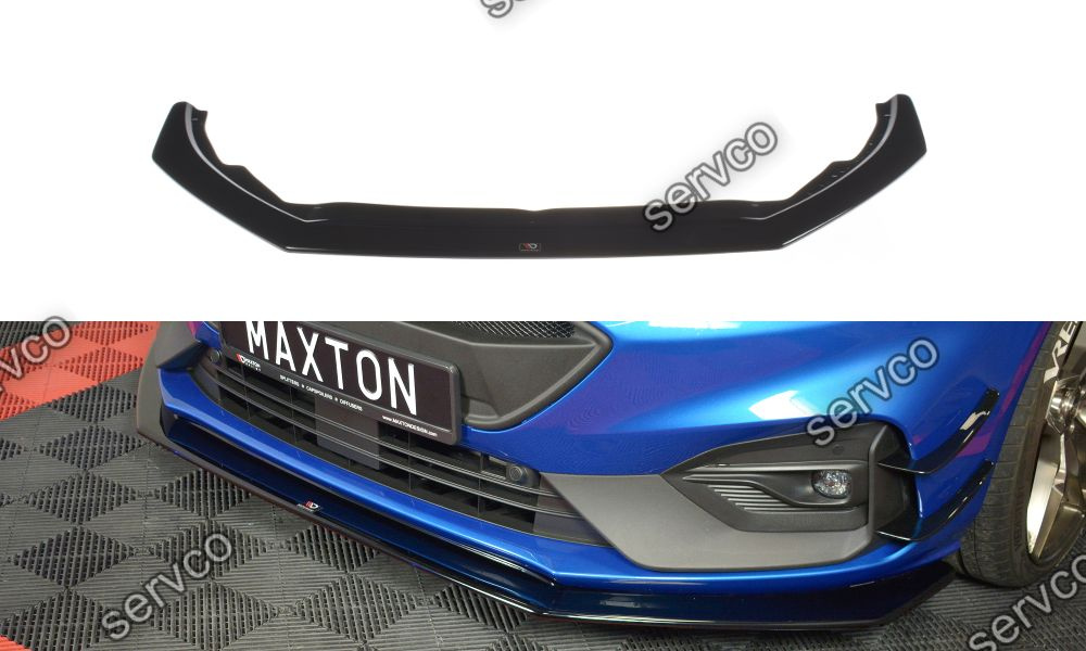 Prelungire splitter bara fata Ford Focus Mk4 St-Line 2018- v38 - Maxton Design