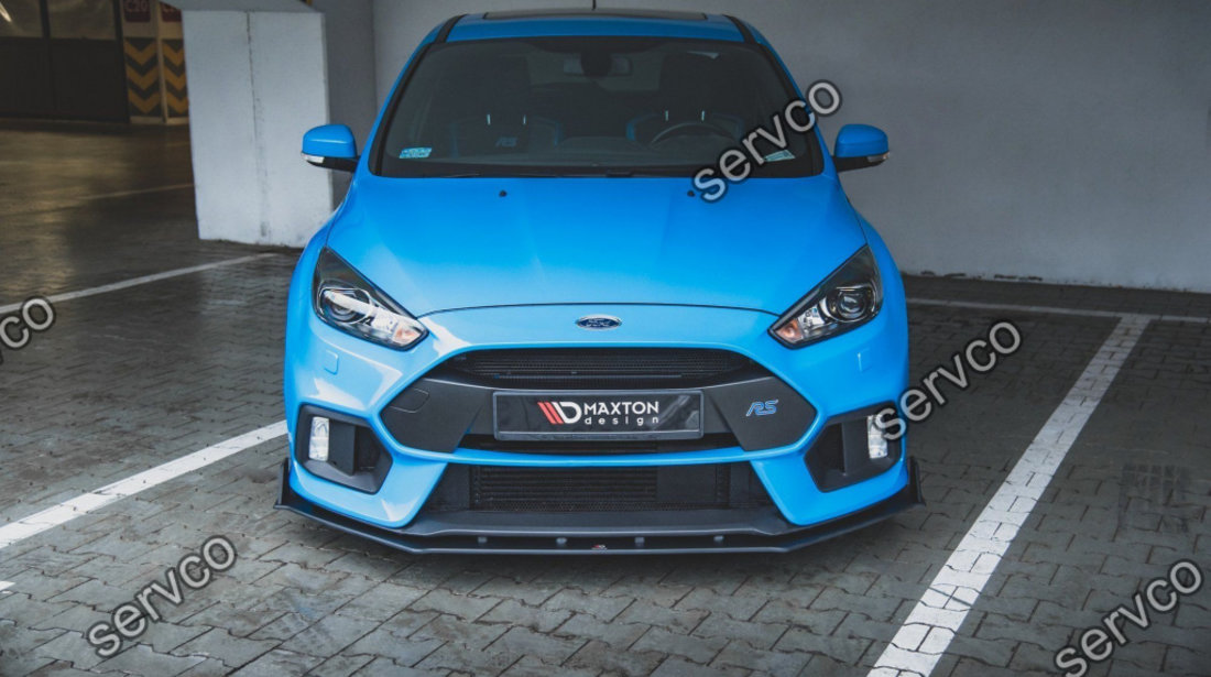 Prelungire splitter bara fata Ford Focus RS Mk3 2015-2018 v48 - Maxton Design