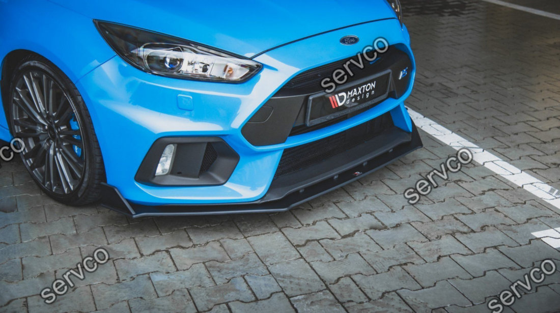 Prelungire splitter bara fata Ford Focus RS Mk3 2015-2018 v48 - Maxton Design