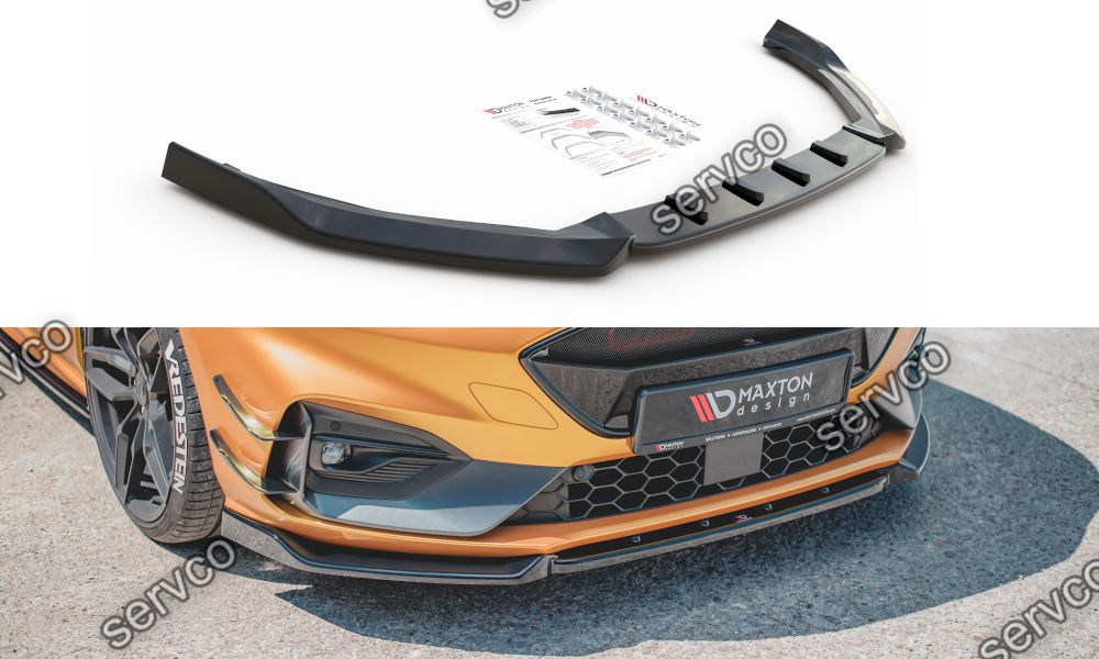 Prelungire splitter bara fata Ford Focus ST ST-Line Mk4 2018- v41 - Maxton Design
