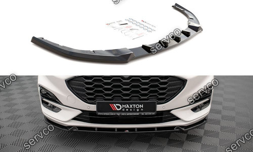 Prelungire splitter bara fata Ford Kuga ST-Line Mk3 2019- v1 - Maxton Design