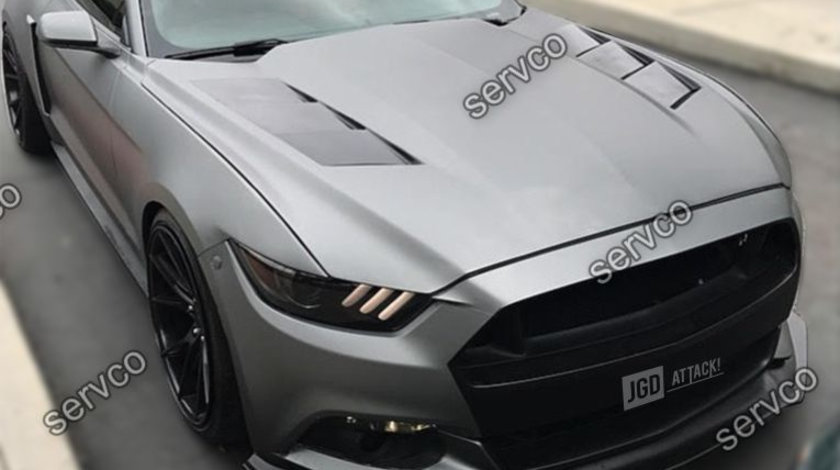 Prelungire splitter bara fata Ford Mustang 2015-2017 v5