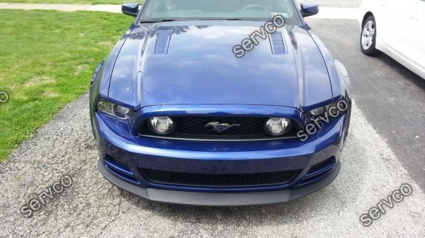 Prelungire splitter bara fata Ford Mustang GT, V6 Chin Spoiler 2013-2014 v9