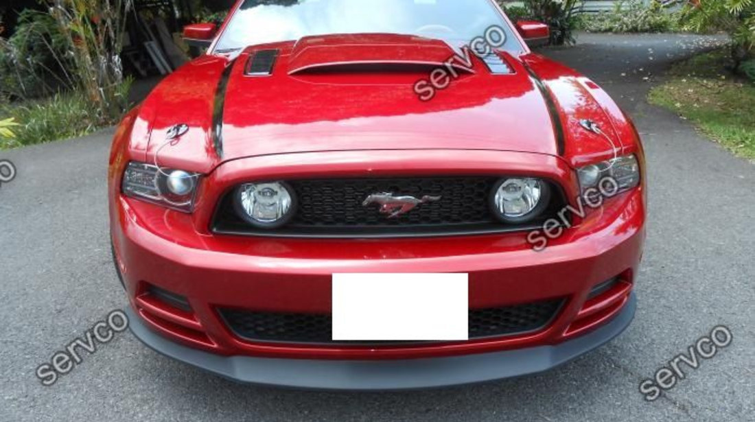 Prelungire splitter bara fata Ford Mustang GT, V6 Chin Spoiler 2013-2014 v9