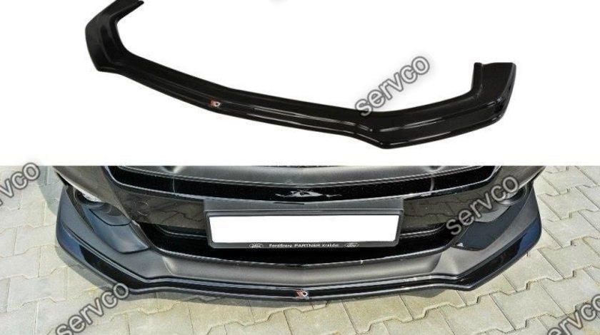 Prelungire splitter bara fata Ford Mustang Mk6 GT 2015-2020 v1 - Maxton Design