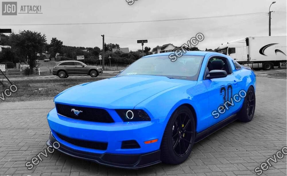 Prelungire splitter bara fata Ford Mustang V6 RTR Style 2010-2012 v16