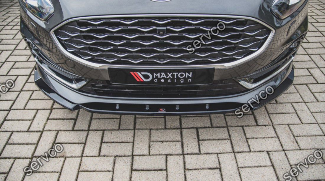 Prelungire splitter bara fata Ford S-Max Mk2 Facelift 2019- v2 - Maxton Design