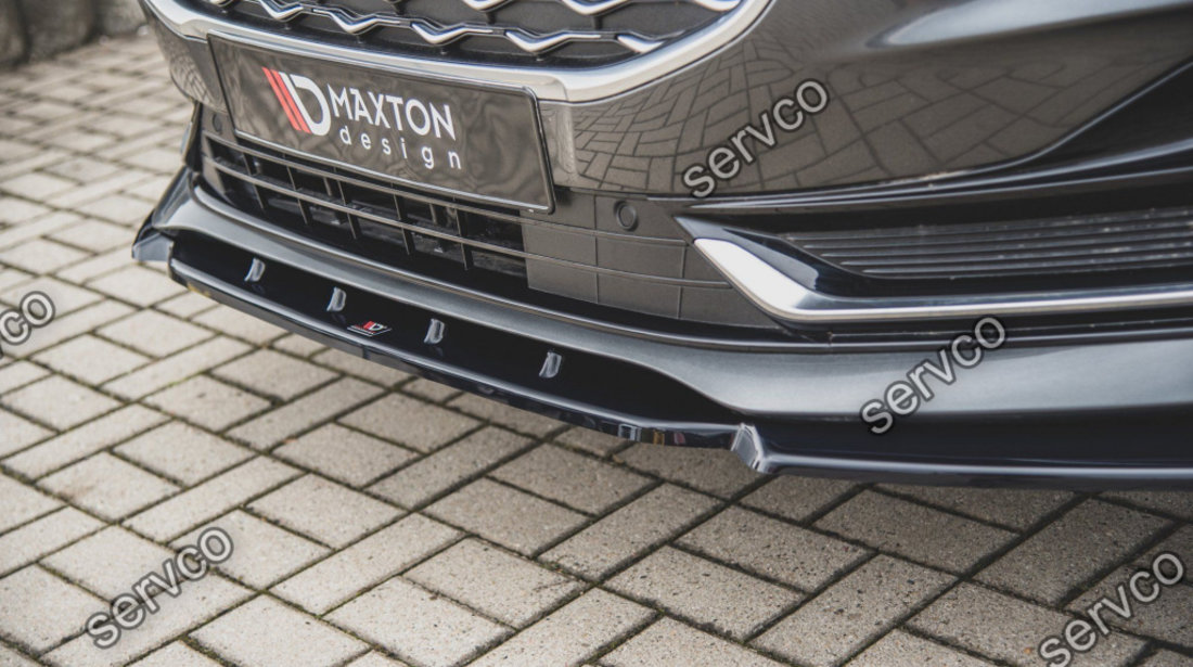 Prelungire splitter bara fata Ford S-Max Mk2 Facelift 2019- v2 - Maxton Design