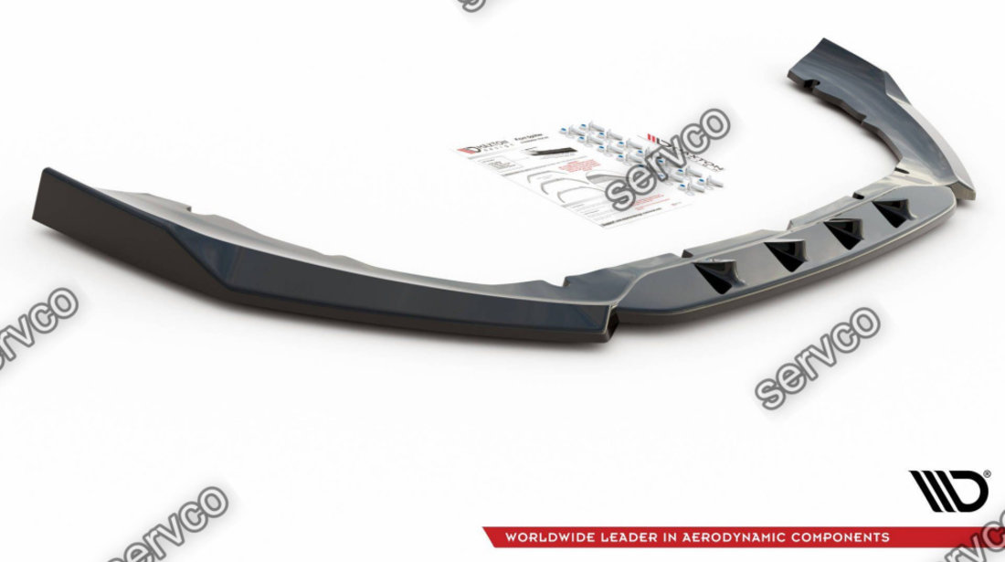 Prelungire splitter bara fata Ford S-Max Mk2 Facelift 2019- v2 - Maxton Design