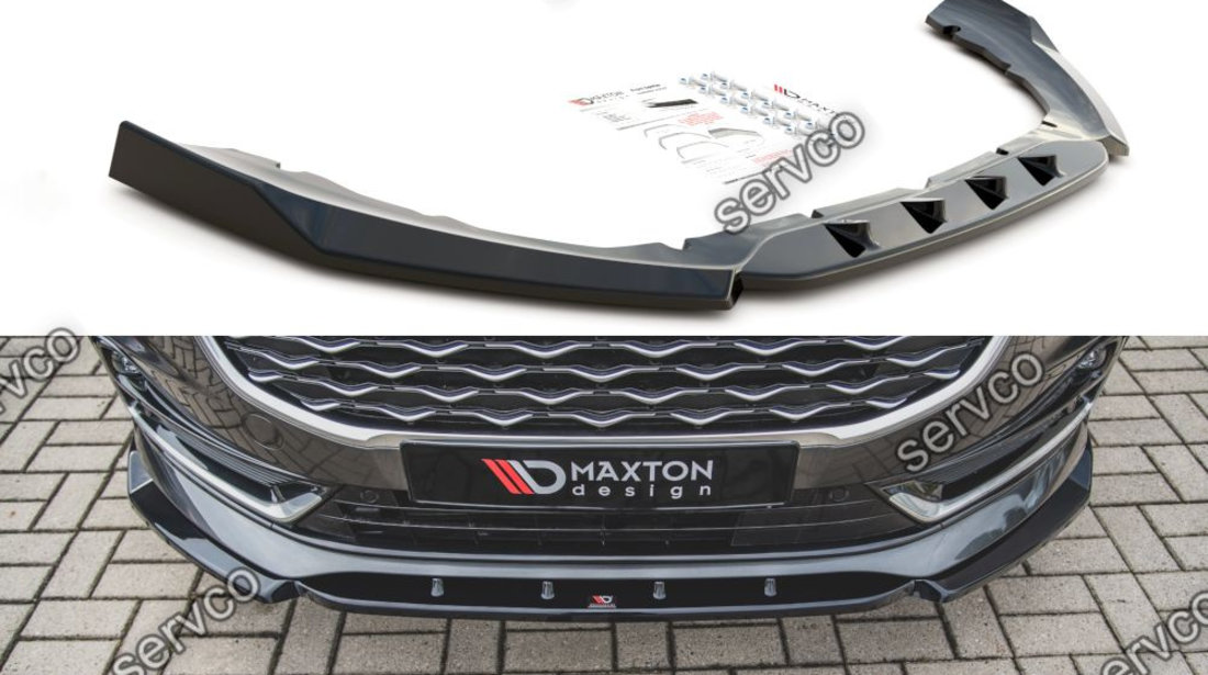 Prelungire splitter bara fata Ford S-Max Mk2 Facelift 2019- v2 - Maxton Design