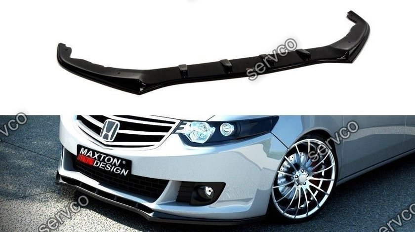 Prelungire splitter bara fata Honda Accord Mk 8 2008-2011 v1 - Maxton Design