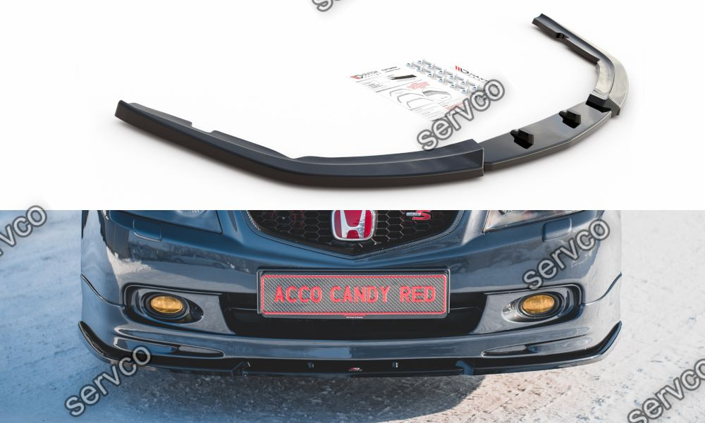 Prelungire splitter bara fata Honda Accord Mk7 Type-S 2002-2007 v6 - Maxton Design