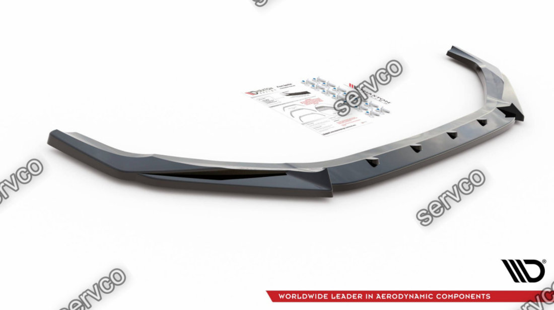 Prelungire splitter bara fata Hyundai I20 N Mk3 2020- v2 - Maxton Design