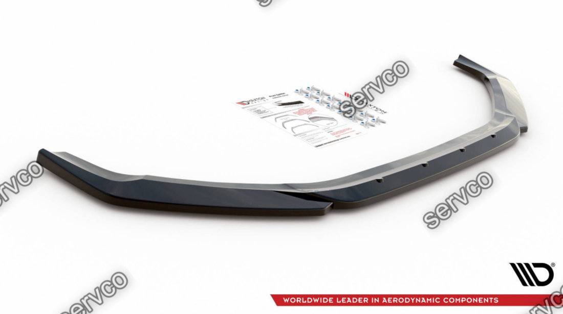 Prelungire splitter bara fata Hyundai I20 N Mk3 2020- v3 - Maxton Design