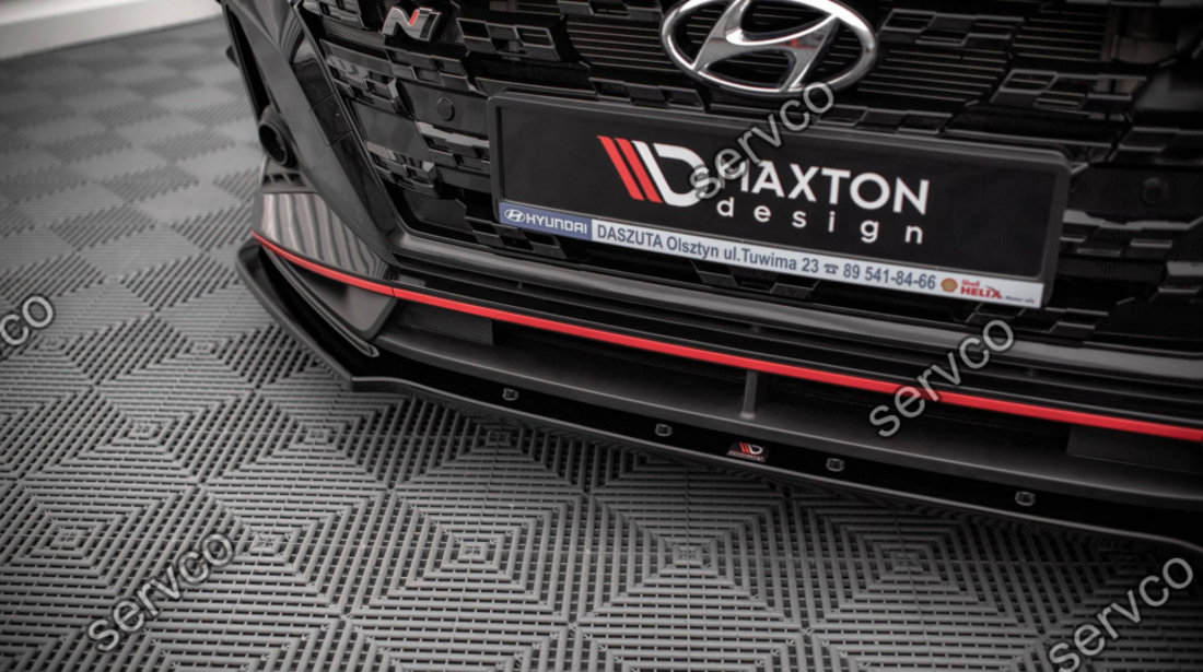 Prelungire splitter bara fata Hyundai I20 N Mk3 2020- v1 - Maxton Design