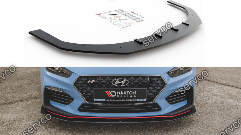 Prelungire splitter bara fata Hyundai I30 N Mk3 Hatchback Fastback 2017- v7 - Maxton Design