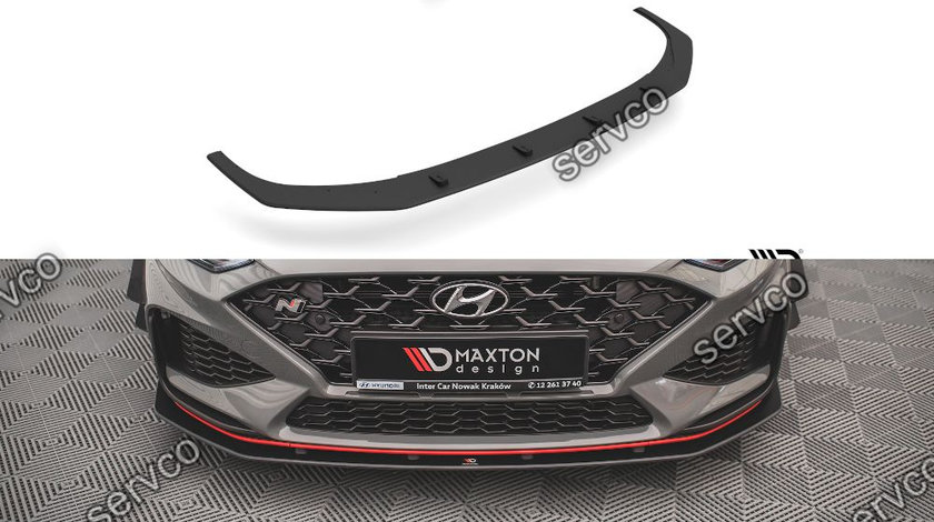 Prelungire splitter bara fata Hyundai I30 N Hatchback Fastback Mk3 Facelift 2020- v15 - Maxton Design