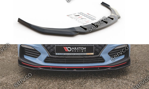 Prelungire splitter bara fata Hyundai I30N Mk3 Hatchback Fastback 2017- v7 - Maxton Design