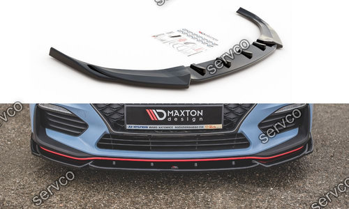 Prelungire splitter bara fata Hyundai I30N Mk3 Hatchback Fastback 2017- v8 - Maxton Design
