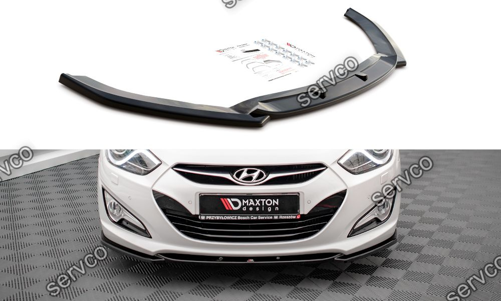 Prelungire splitter bara fata Hyundai I40 Mk1 2011-2014 v1 - Maxton Design
