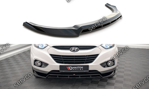Prelungire splitter bara fata Hyundai ix35 Mk1 2009-2013 v1 - Maxton Design