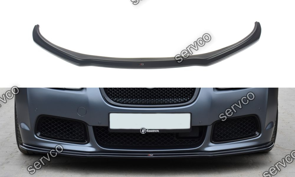 Prelungire splitter bara fata Jaguar XF-R 2007-2011 v1 - Maxton Design