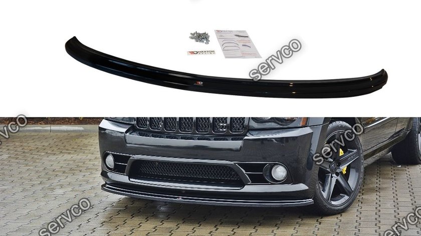 Prelungire splitter bara fata Jeep Grand Cherokee WK STR8 2005-2010 v1 - Maxton Design