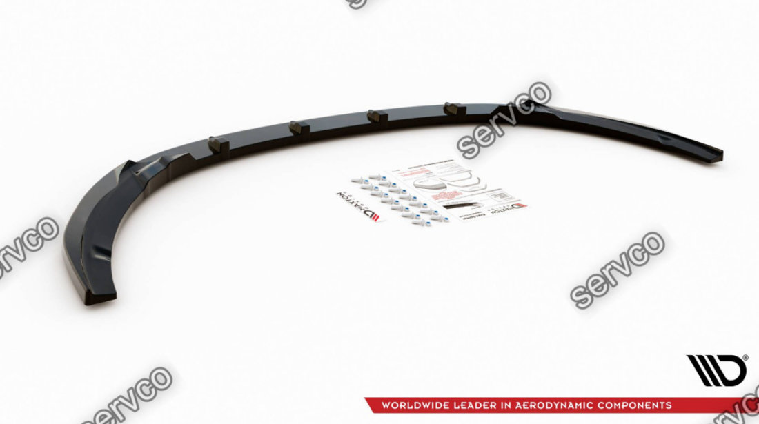 Prelungire splitter bara fata Kia Optima Mk4 2015-2020 v1 - Maxton Design