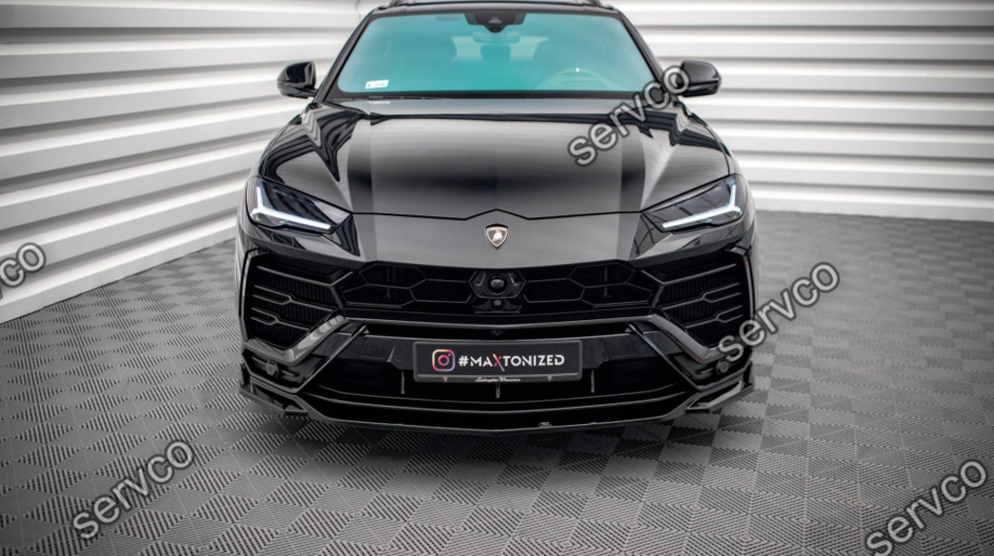 Prelungire splitter bara fata Lamborghini Urus Mk1 2018- v3 - Maxton Design