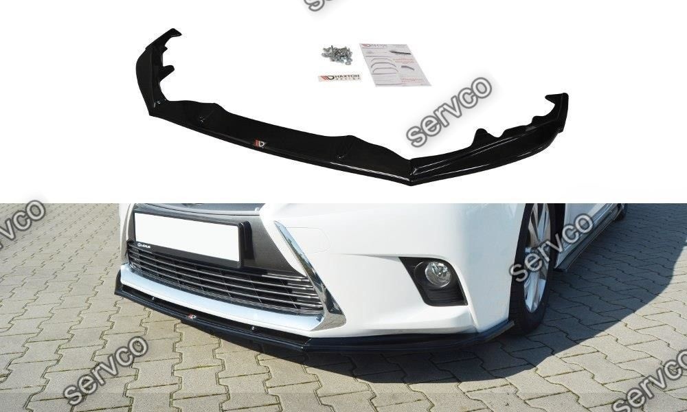 Prelungire splitter bara fata Lexus CT Mk1 Facelift 2013-2017 v1 - Maxton Design